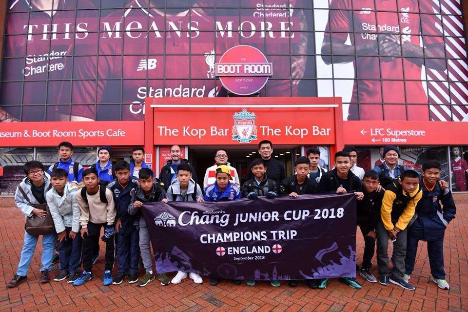 Chang Junior Champions Trip to England 2018