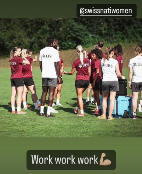 Alisha Lehmann work Switzerland 2024