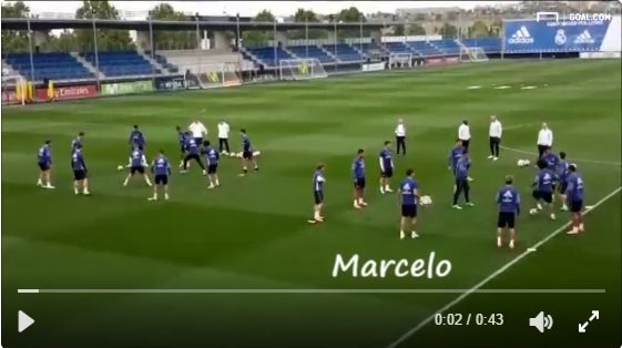 GFX VIDEO REAL MADRID TRAINING