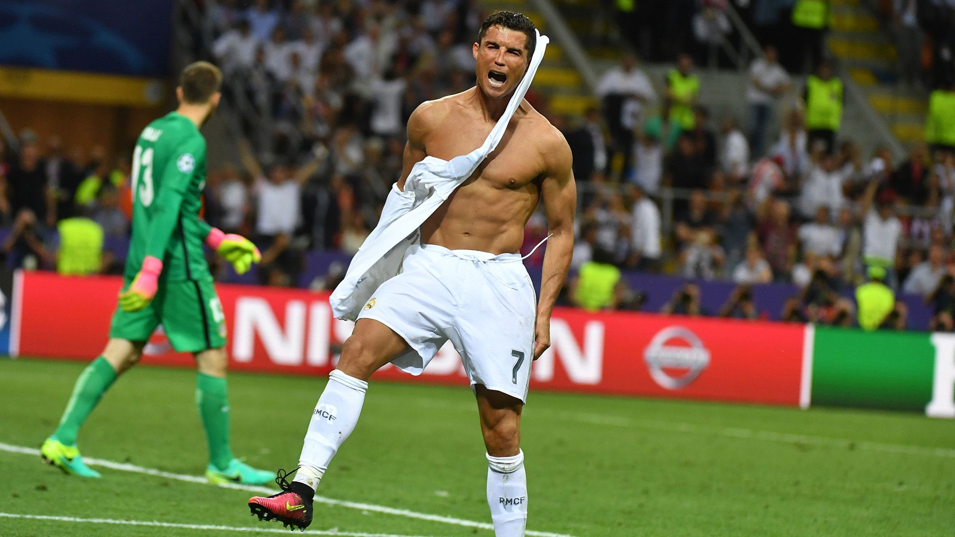 UCL FINAL REAL MADRID ATLETICO CRISTIANO RONALDO 28052016