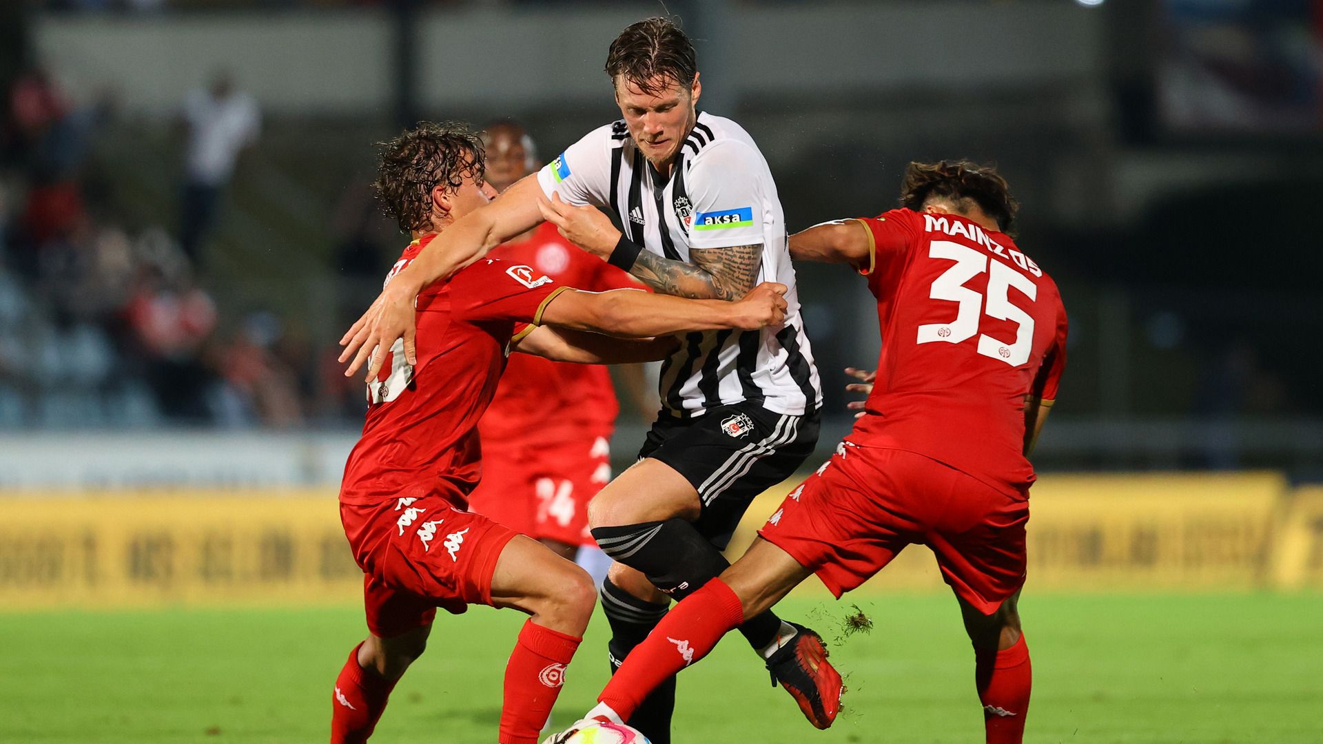 Wout Weghorst. Mainz 05 vs Besiktas