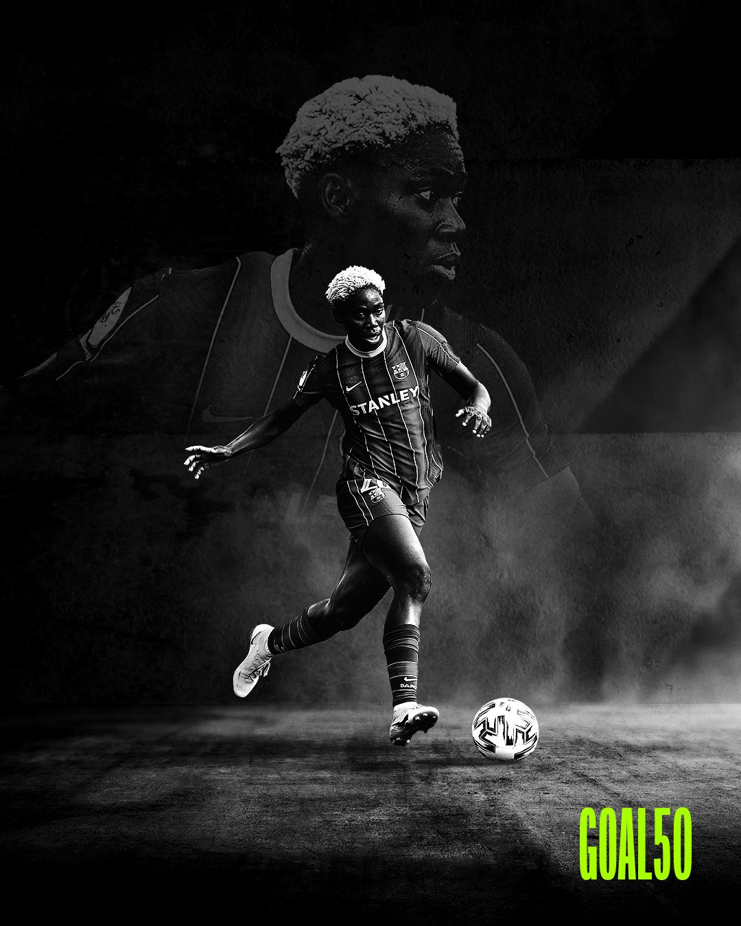 Asisat Oshoala Goal 50