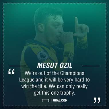 Mesut Ozil Arsenal FA Cup
