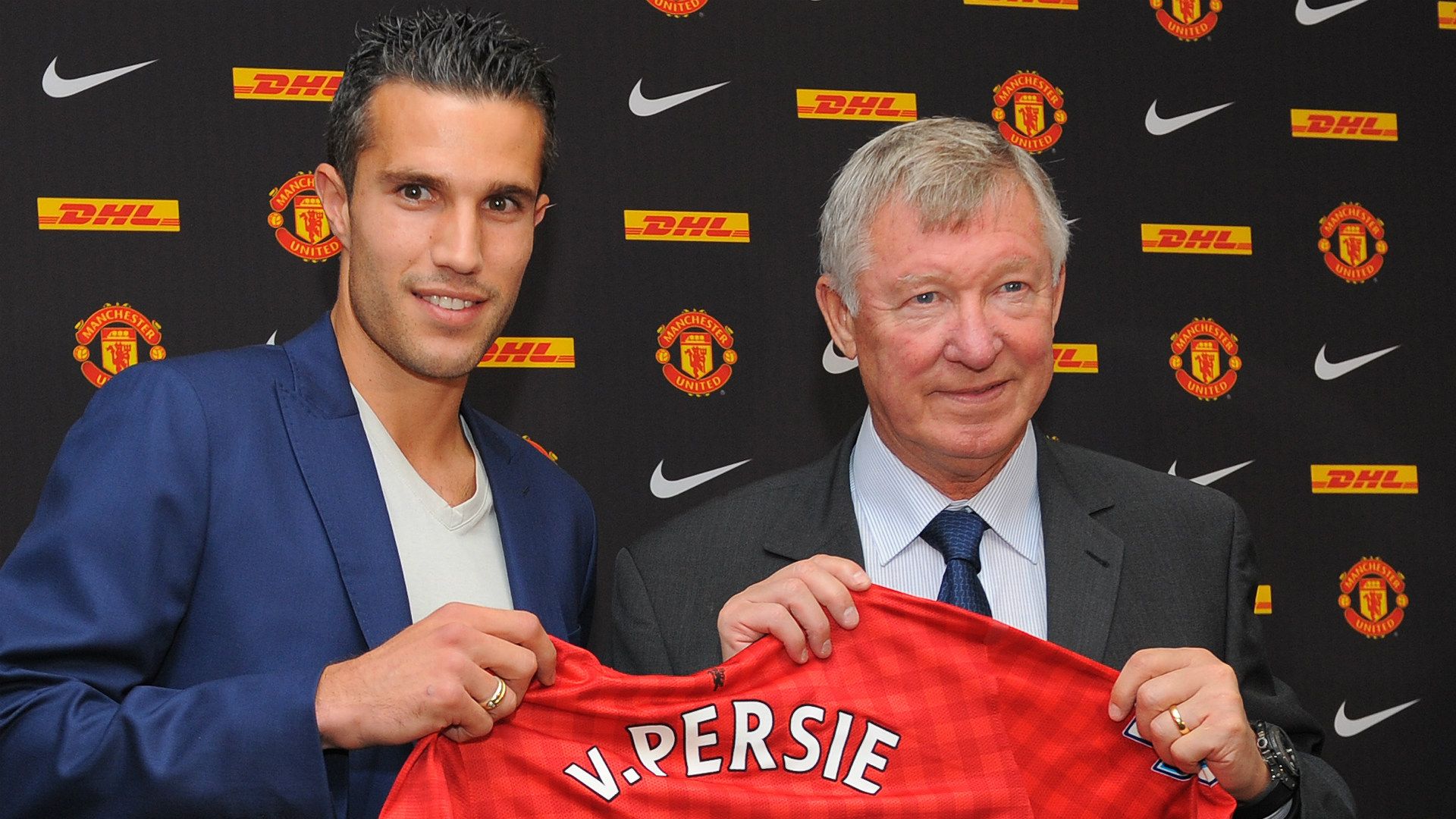 Robin van Persie Sir Alex Ferguson