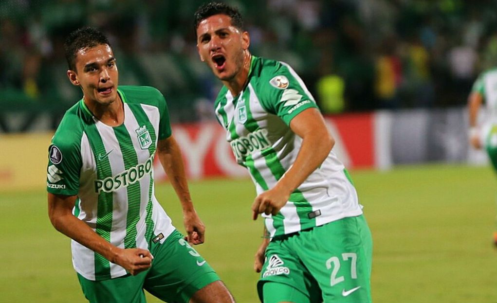 Gonzalo Castellani Atlético Nacional gol a Bolívar Copa Libertadores 2018