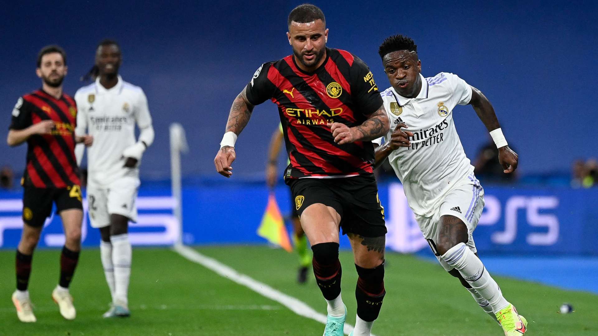 Walker Vinicius Real Madrid Manchester City