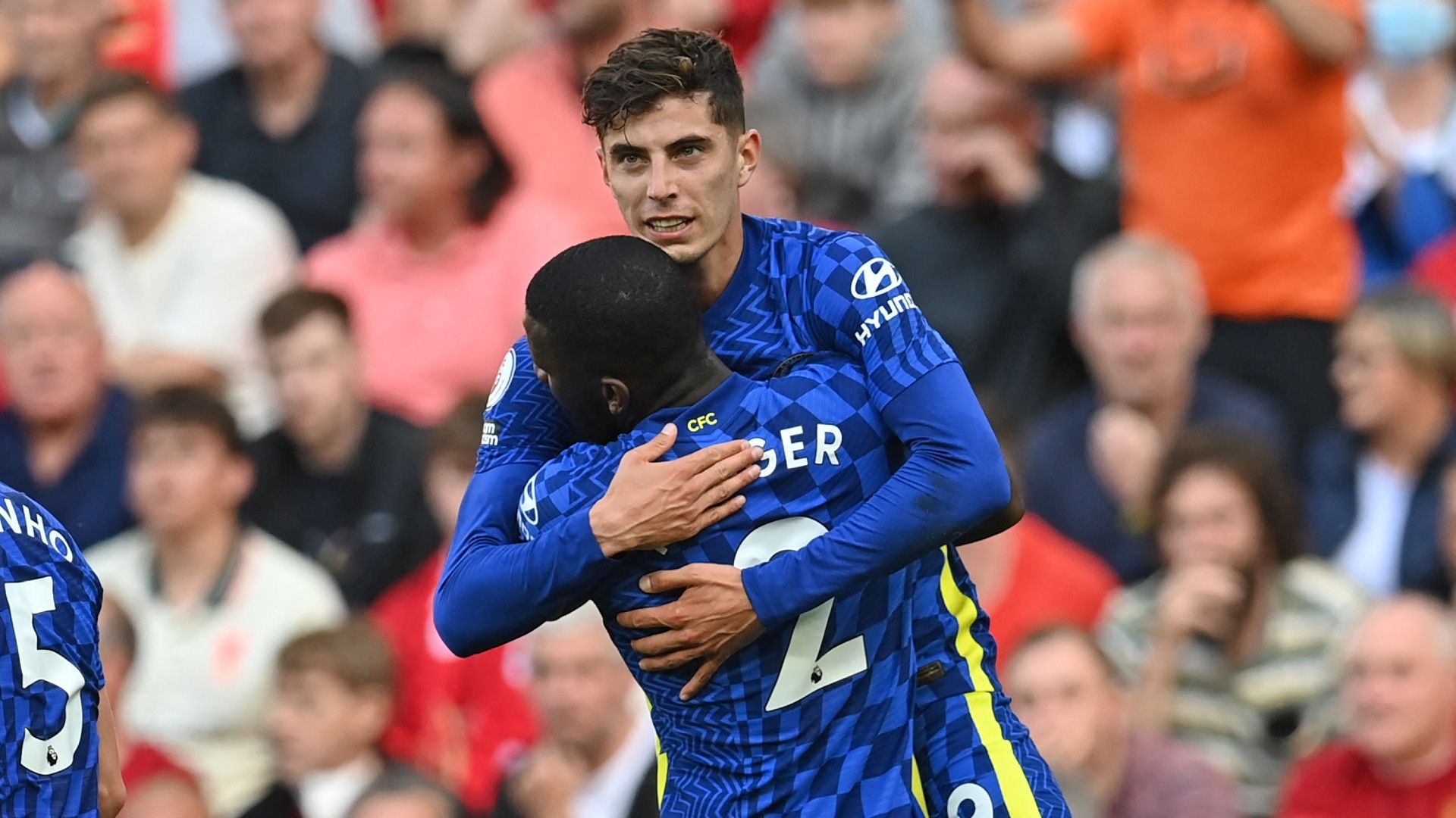 Kai Havertz Liverpool vs Chelsea Premier League 2021-22