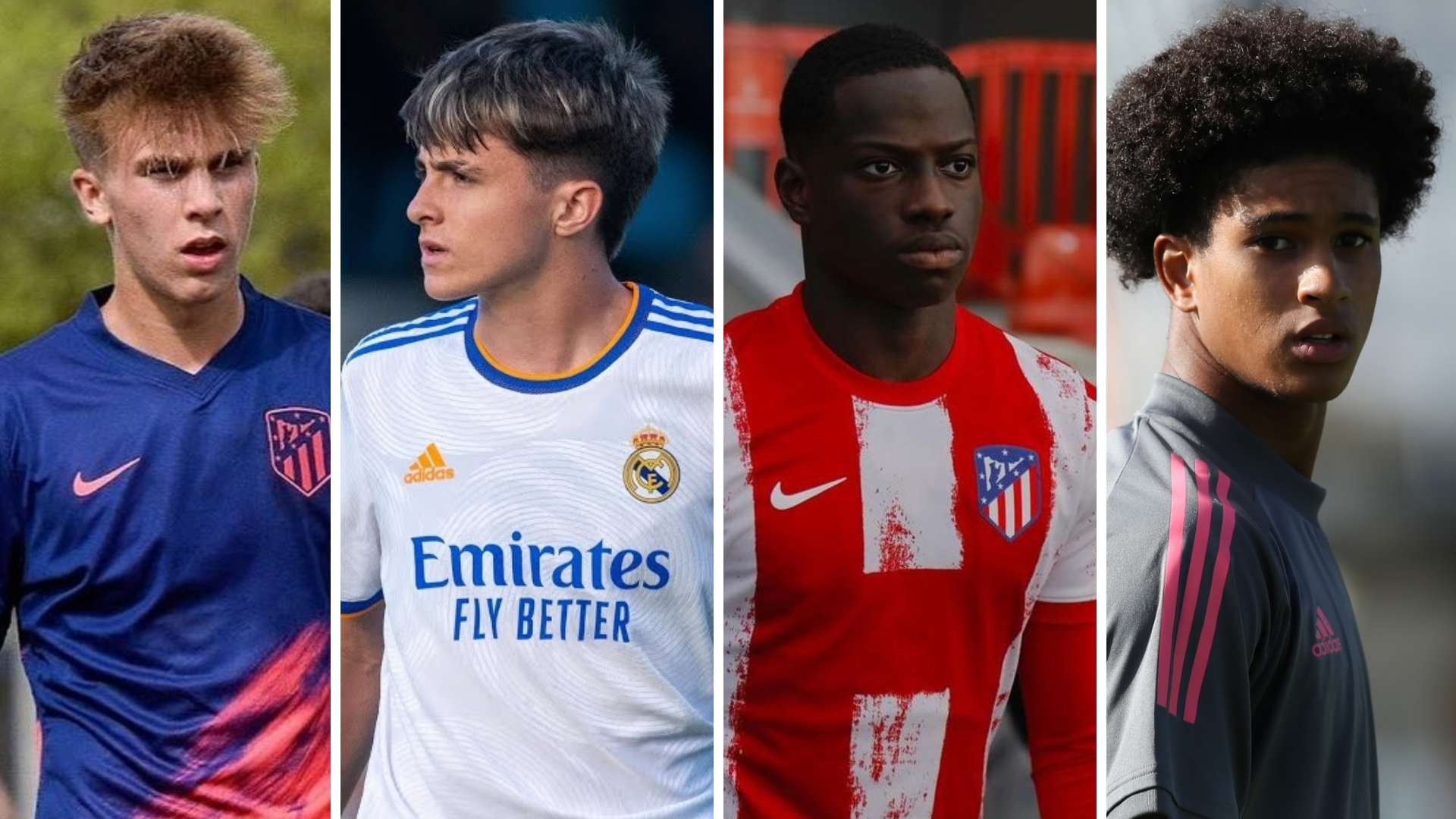 Peter Ibrahima Bruno Iglesias Pablo Barrios Atletico Madrid Real Madrid