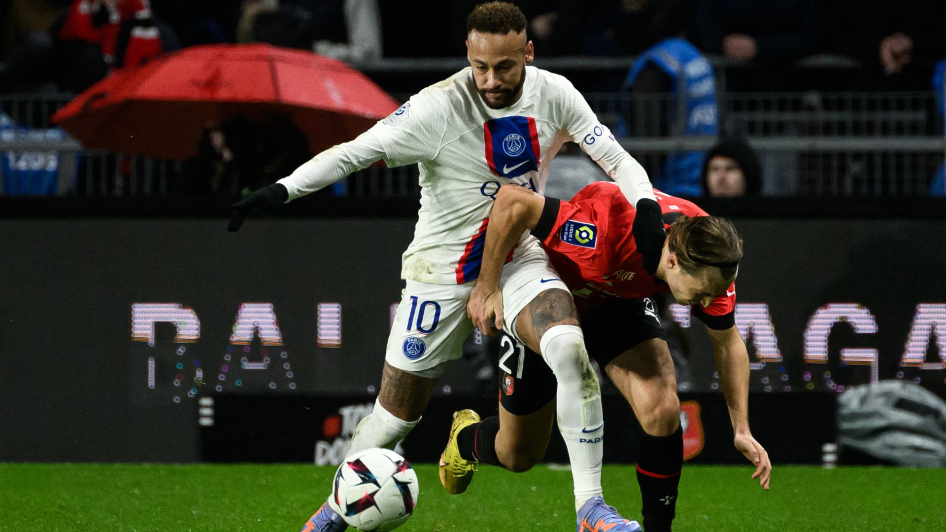 Neymar Rennes PSG Ligue 1 15012023