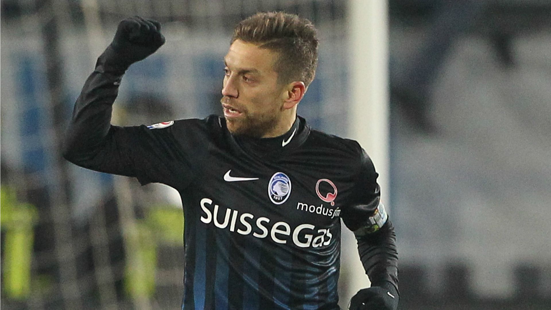 Alejandro Gomez celebrates Atalanta Sampdoria Serie A 22012017