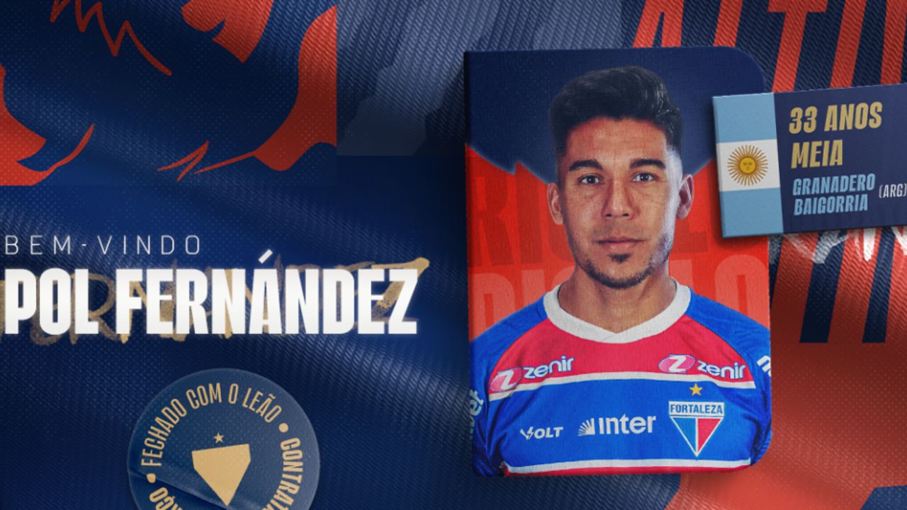 Pol Fernandez, contratado pelo Fortaleza 2025