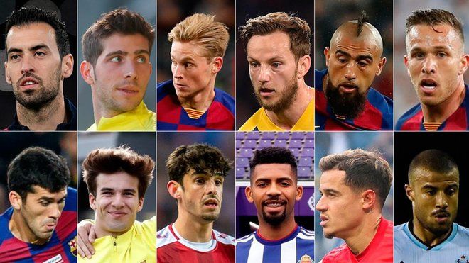 barcelona midfield