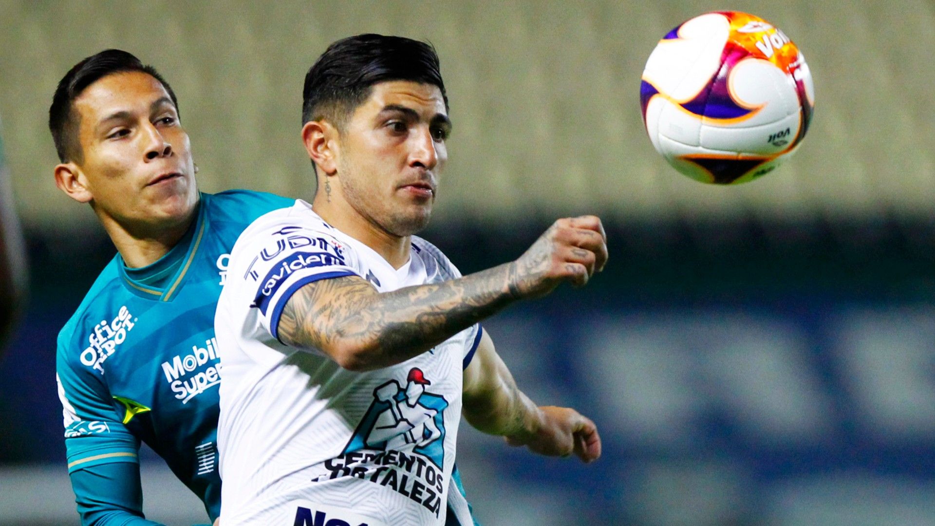 León Pachuca José Iván Rodríguez Víctor Guzmán