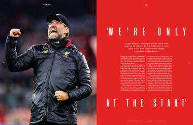 Uefa Champions League official program pages