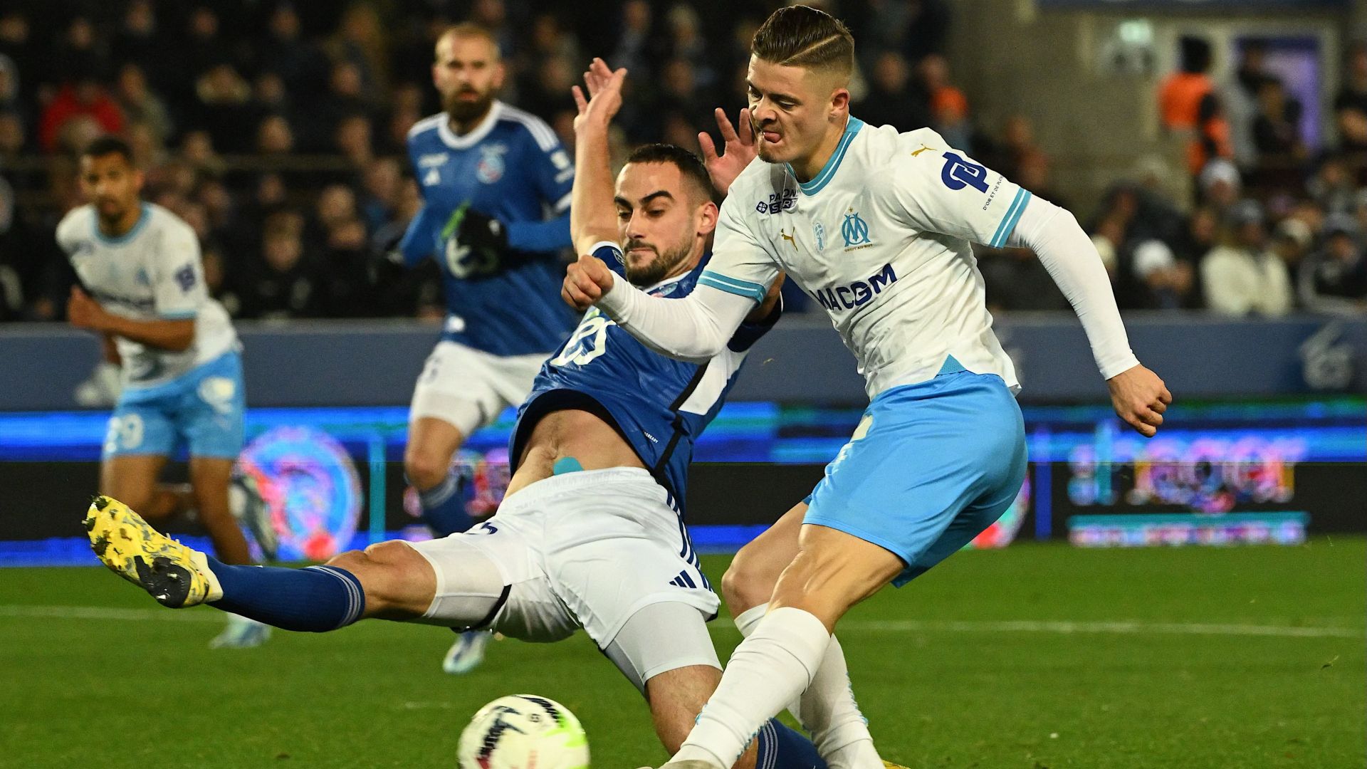 Vitinha Strasbourg Marseille Ligue 1 25112023