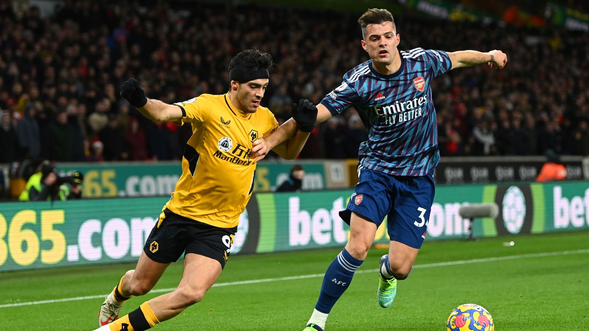 Raúl Jiménez Wolves vs Arsenal