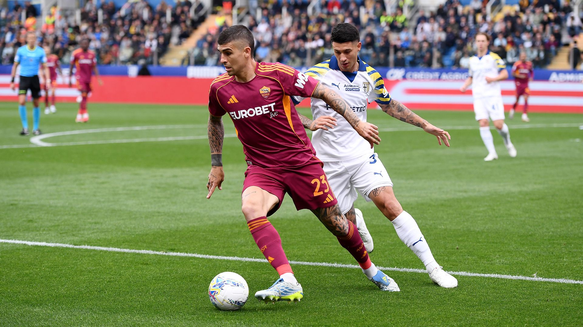 Circati Mancini Parma Roma