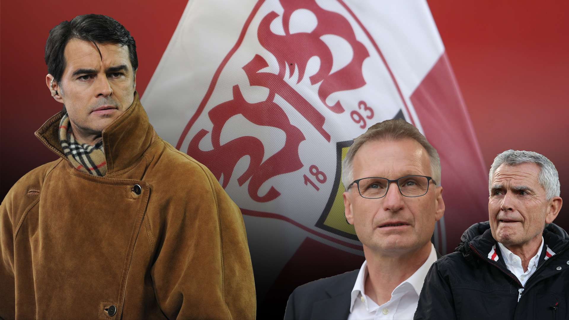 GFX Thomas Berthold Michael Reschke Wolfgang Dietrch VfB Stuttgart