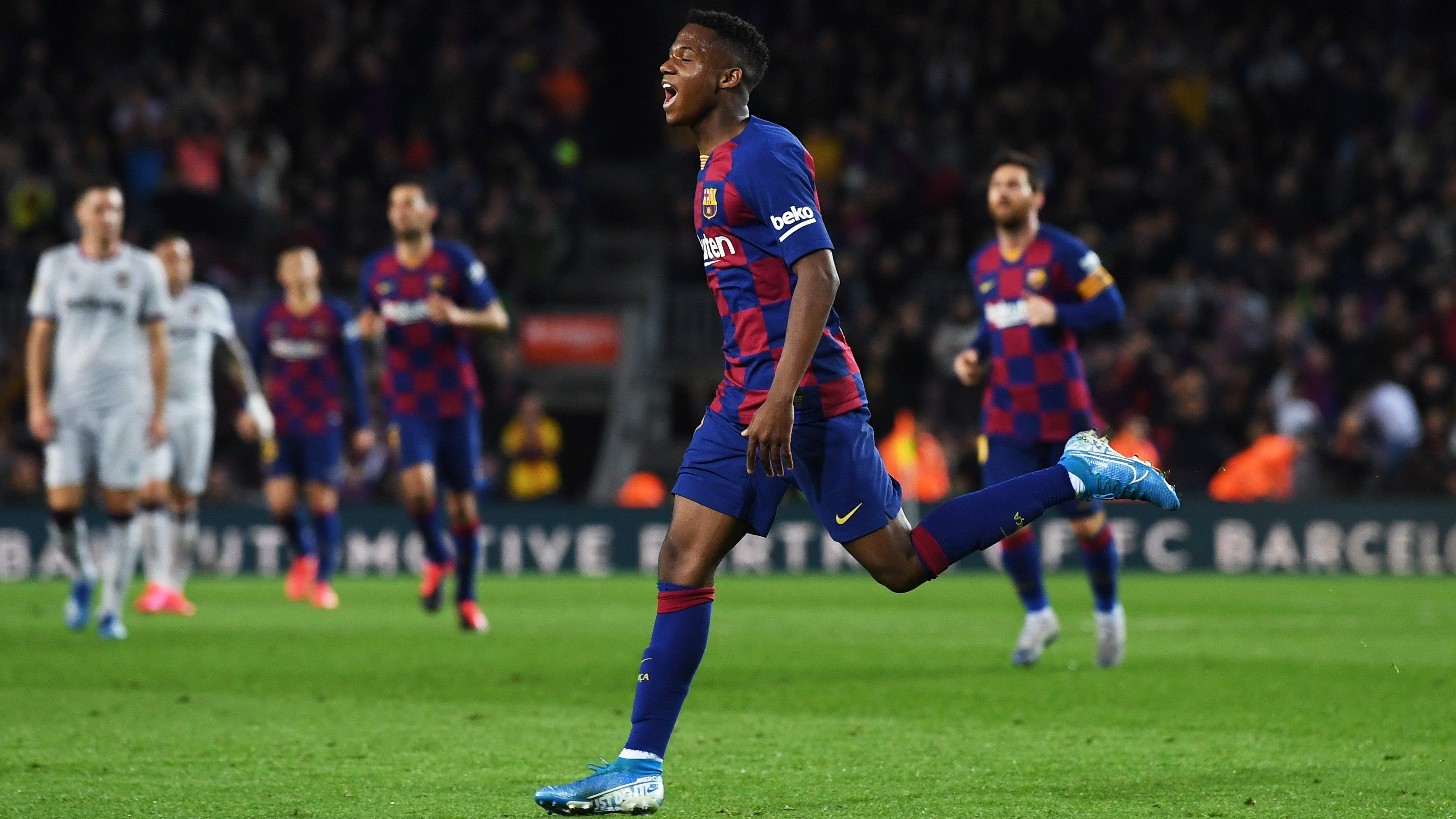 Ansu Fati Barcelona Levante LaLiga 02022020