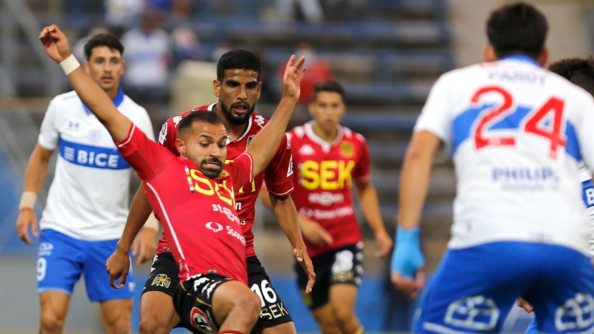 130222 Universidad Católica Unión Española Bryan Rabello Fernando Zampedri