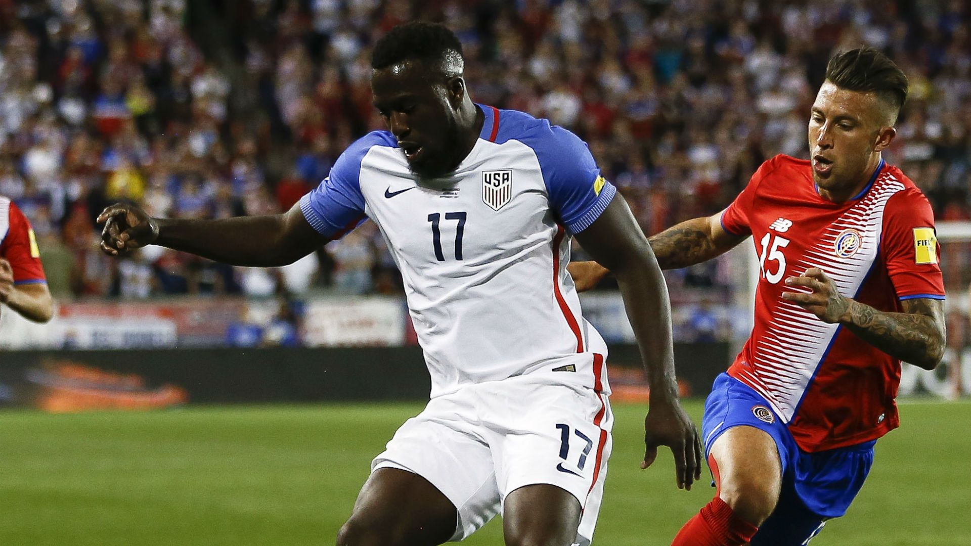 Jozy Altidore Francisco Calvo USA Costa Rica
