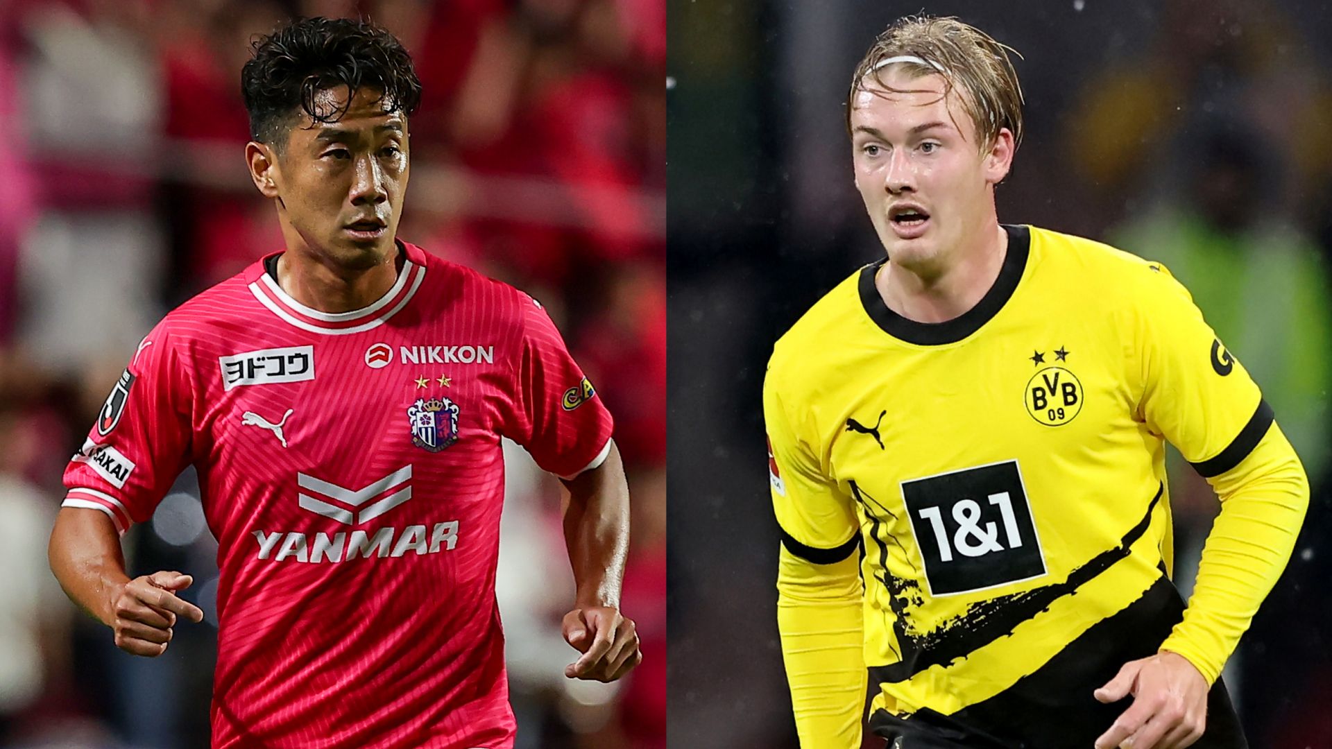 Shinji Kagawa Cerezo Osaka Julian Brandt Dortmund