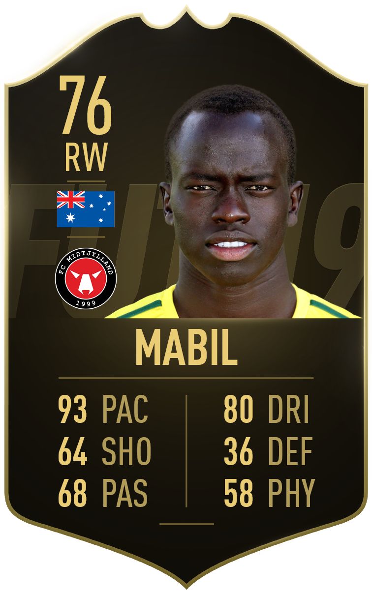 Awer Mabil FIFA 19 TOTW