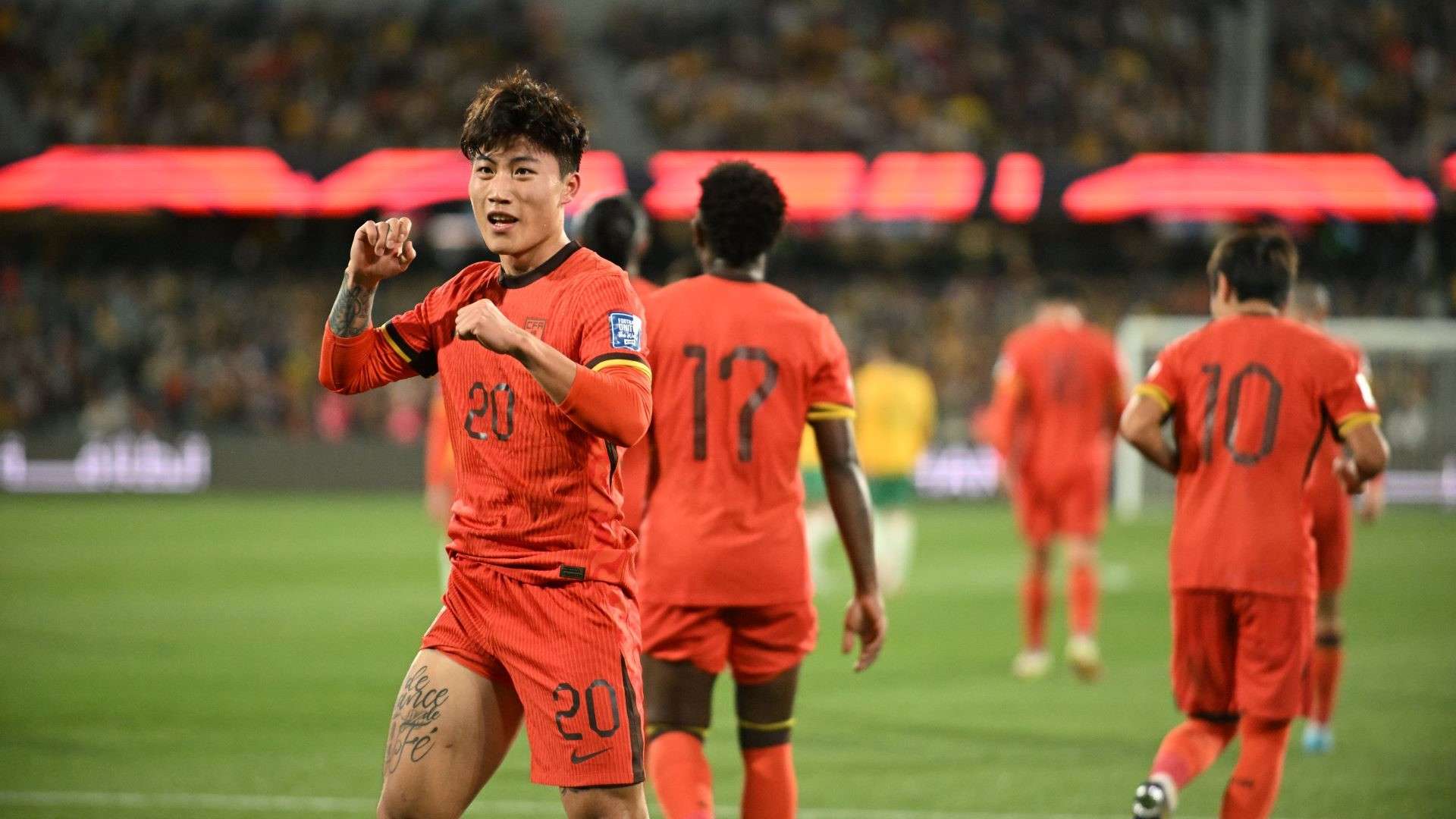 Xie Wenneng - Australia vs Tiongkok WCQ 2026 10102024