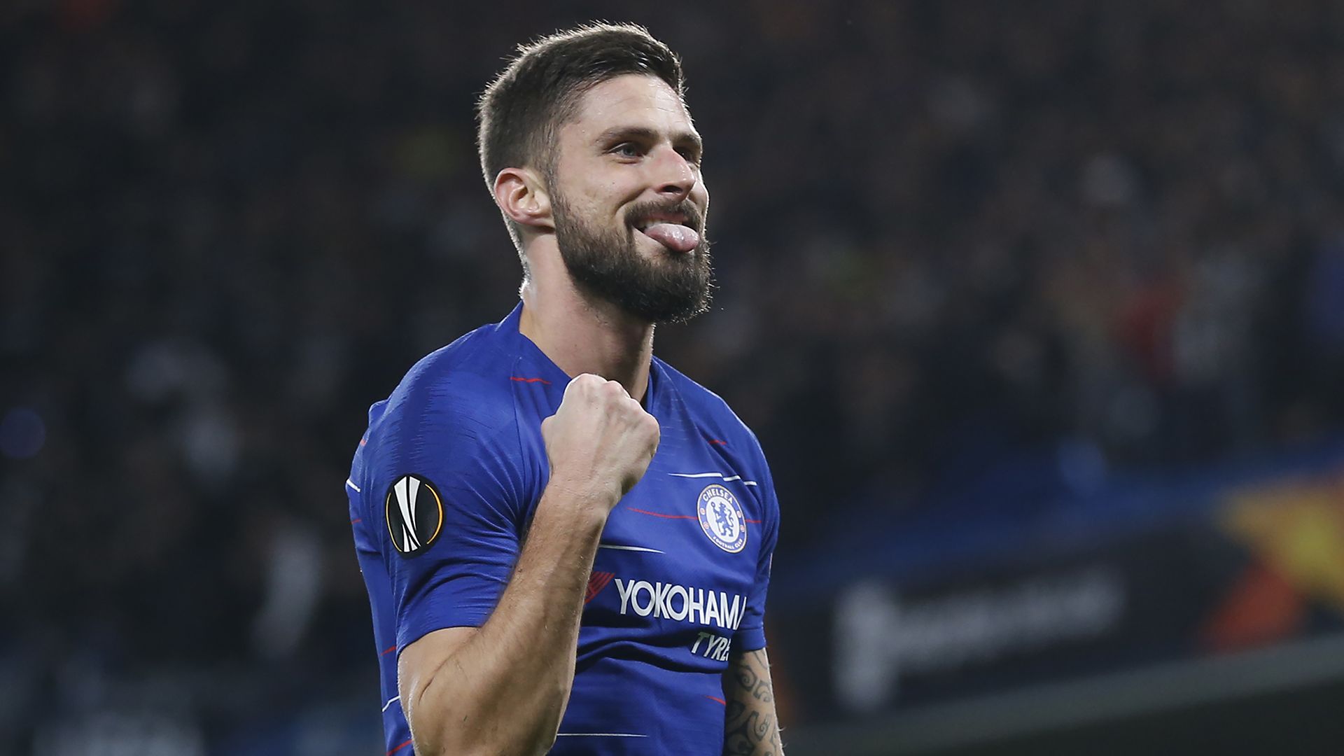 Olivier Giroud Chelsea Europa League 2018