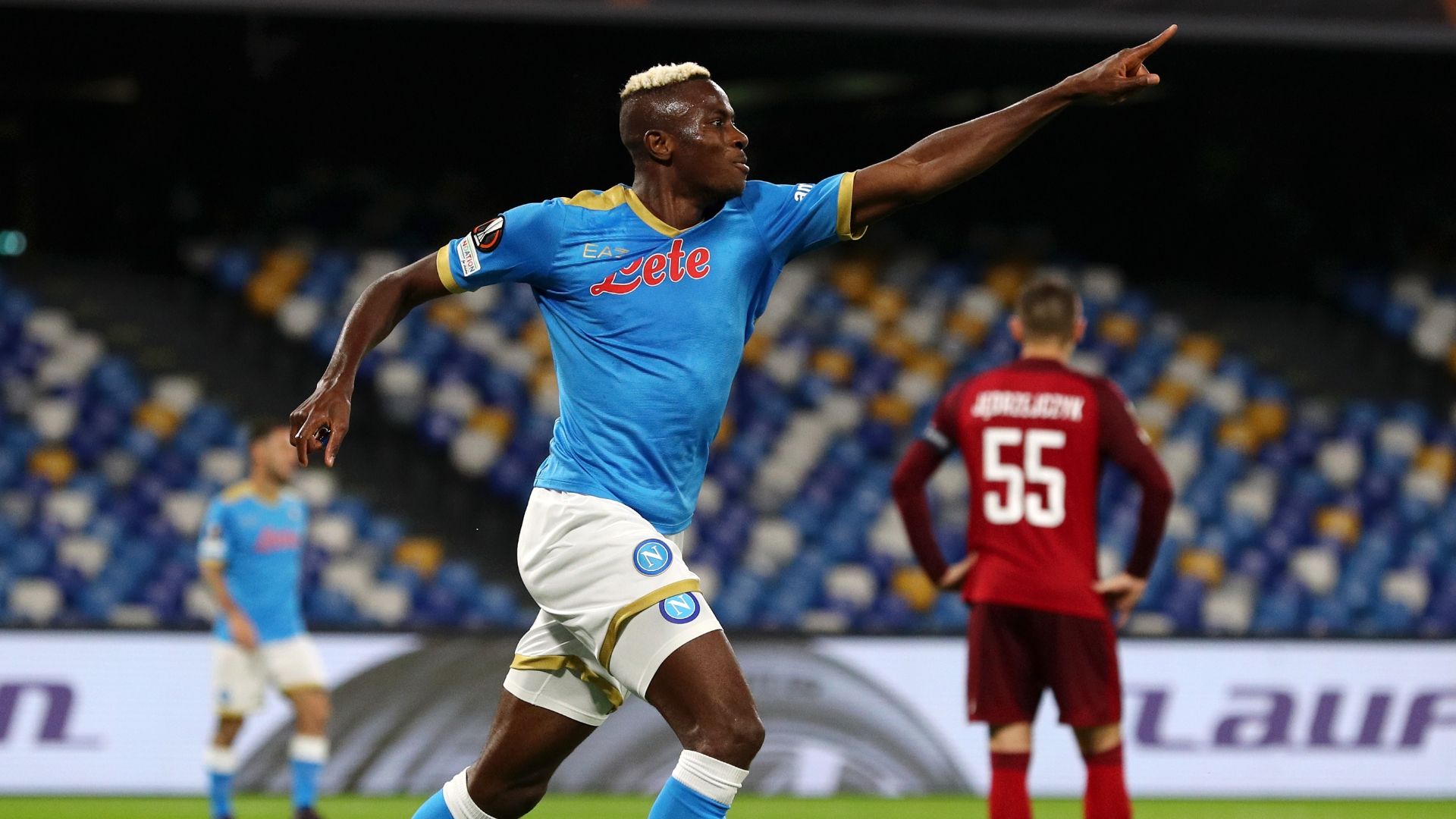 Osimhen Napoli Legia Varsavia Europa League