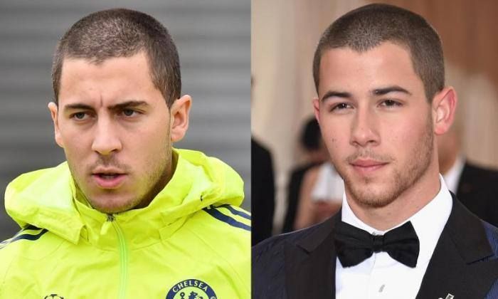 Footballers look alike