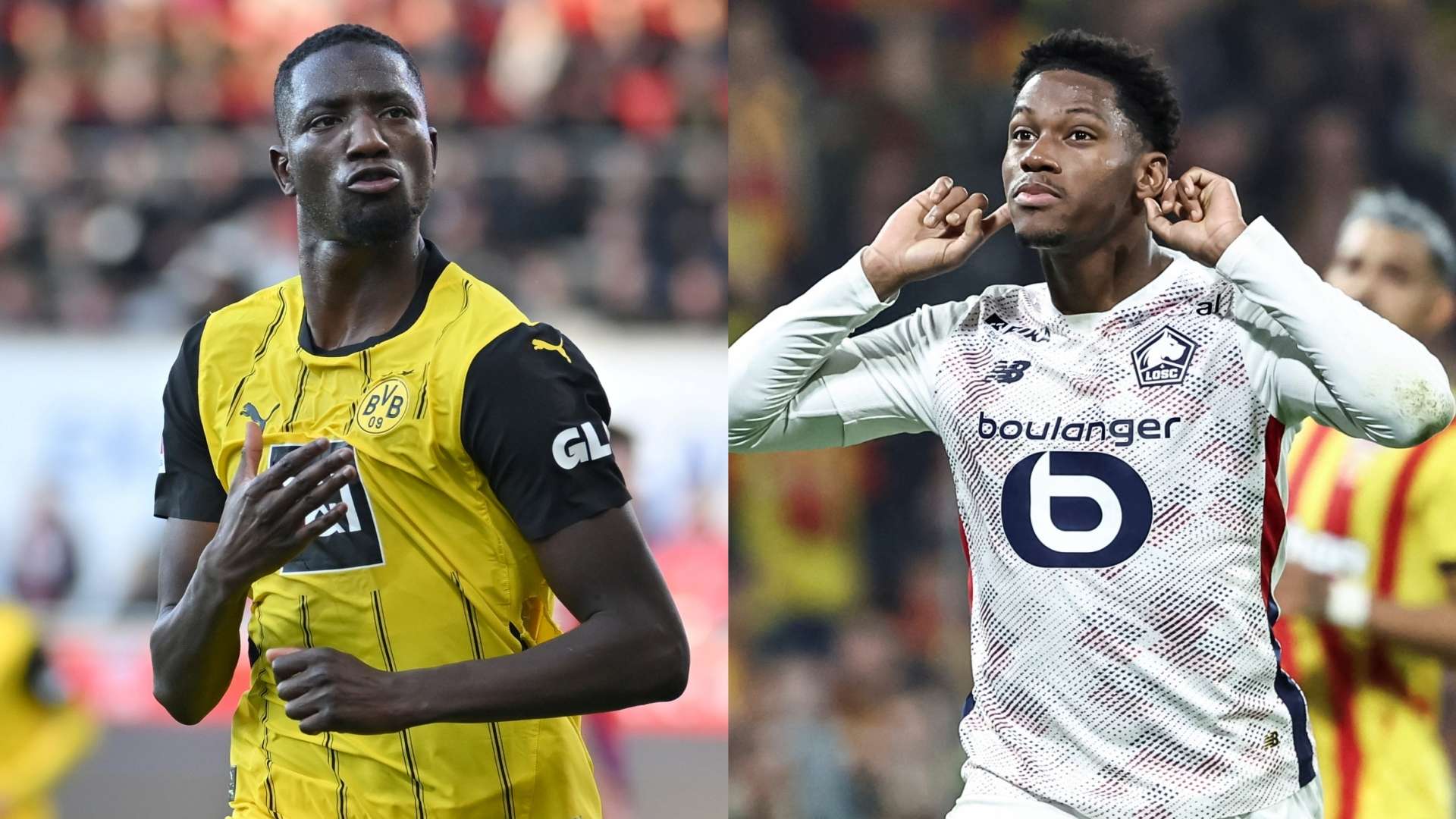 Serhou Guirassy Dortmund Jonathan David Lille
