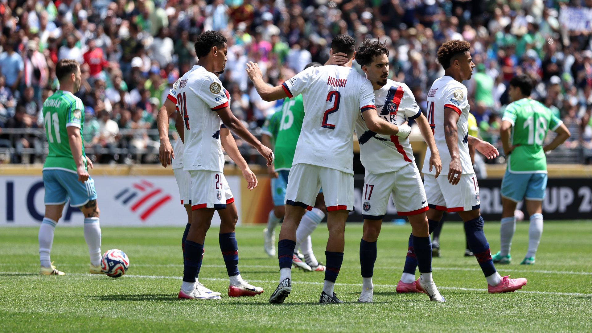 Hakimi Seattle Sounders PSG