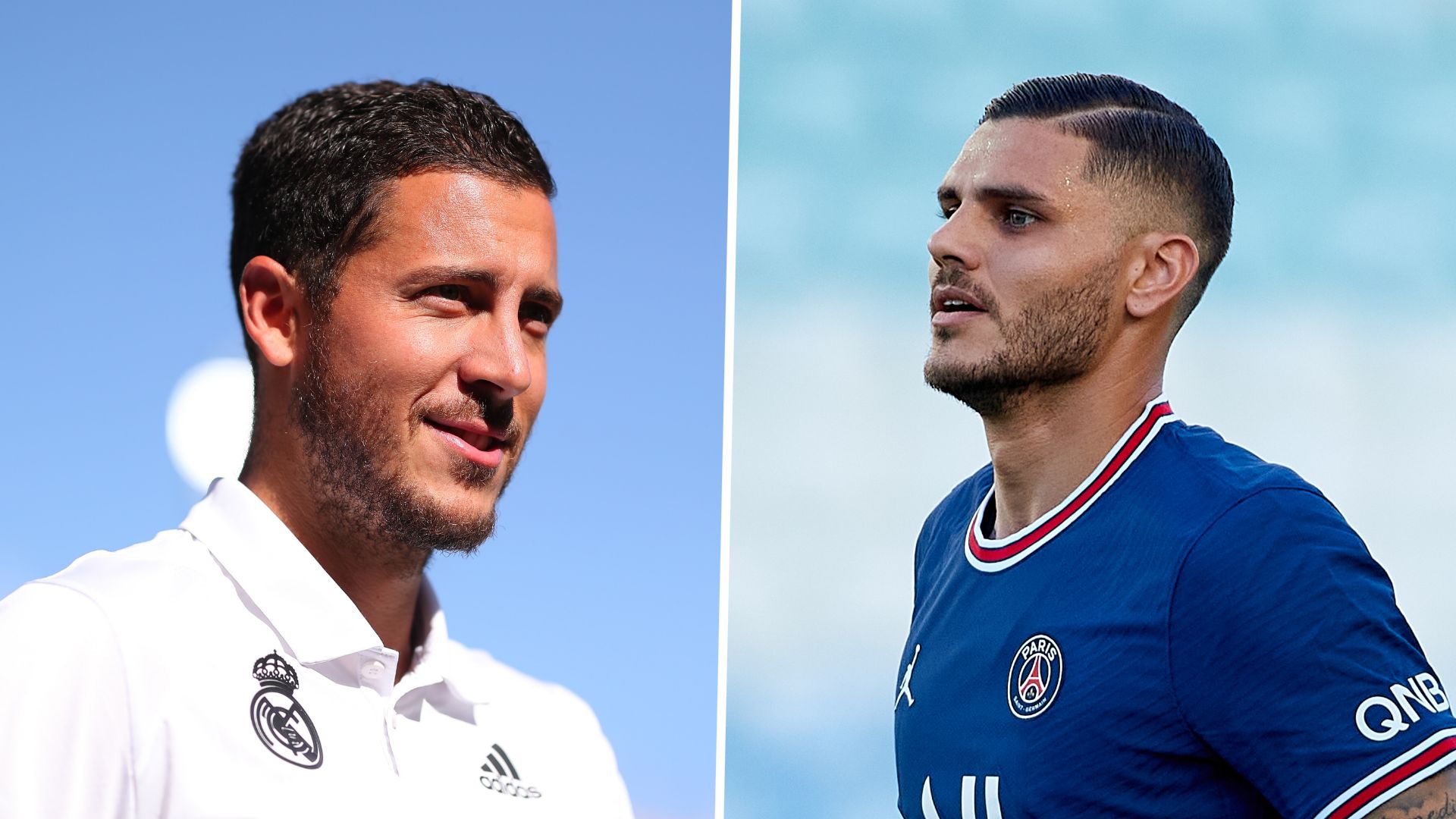 Eden Hazard & Mauro Icardi