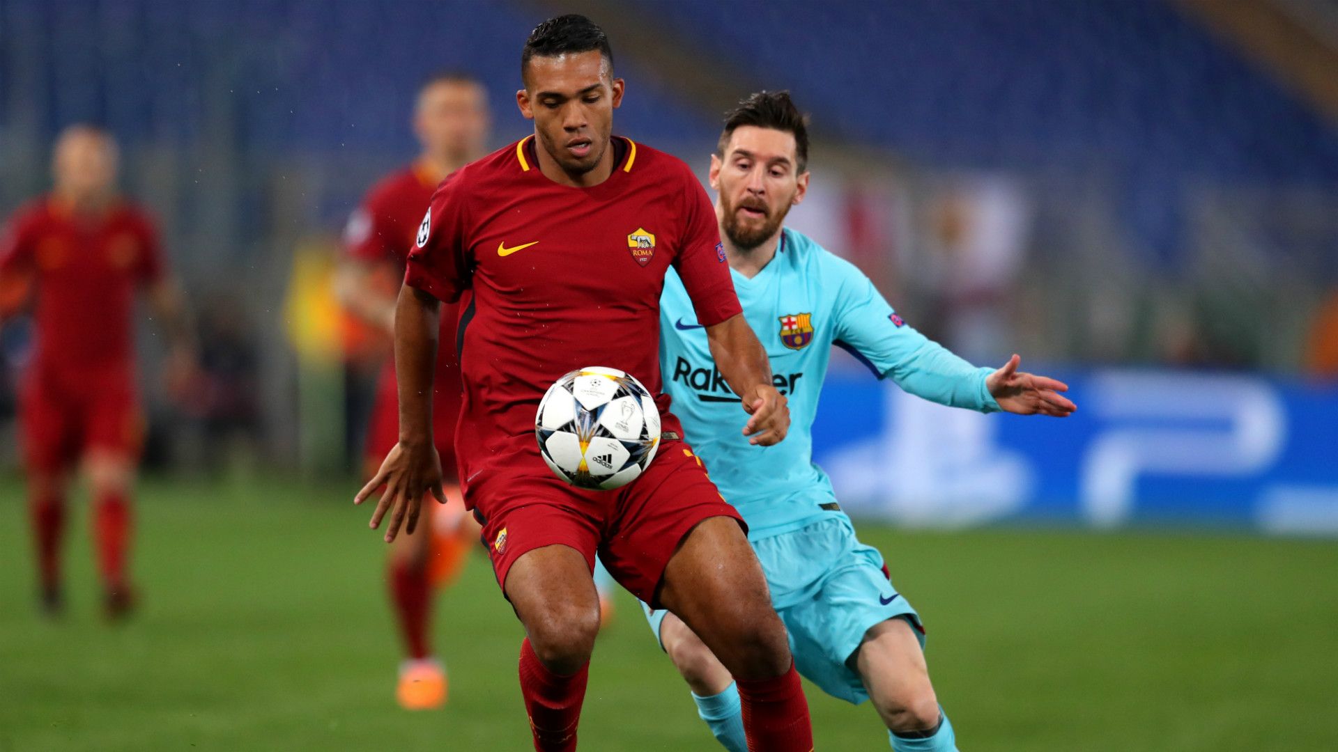 Juan Jesus Lionel Messi Roma Barcelona Champions League