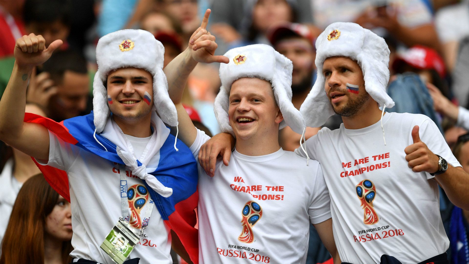 Russia fans