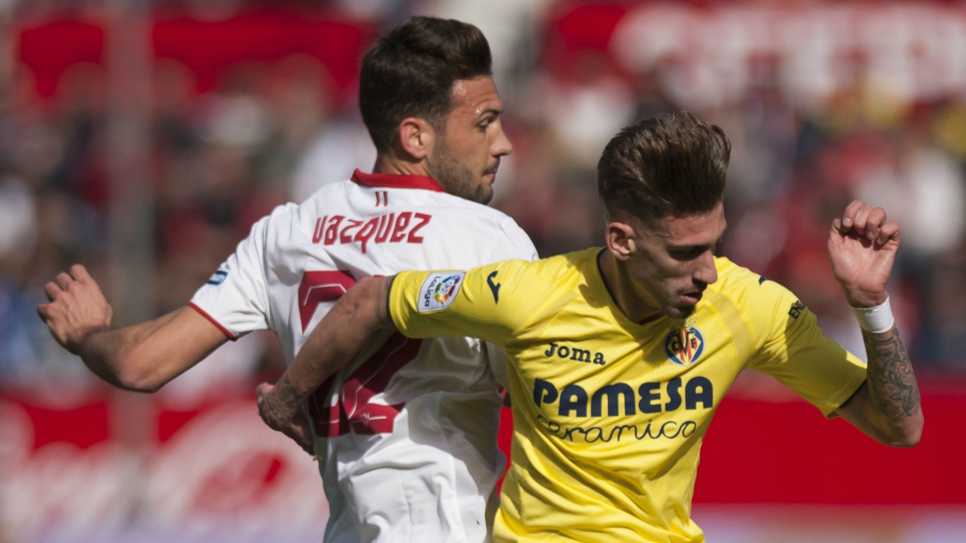 Franco Vazquez Samu Castillejo Sevilla Villarreal La Liga