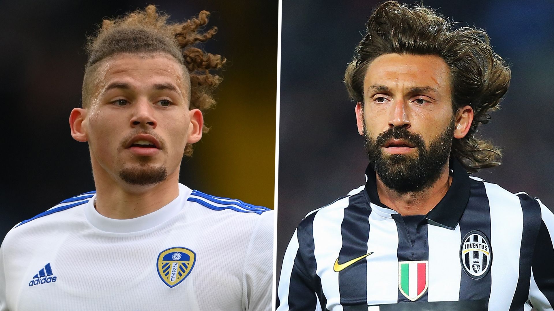 Kalvin Phillips Leeds Andrea Pirlo Juventus