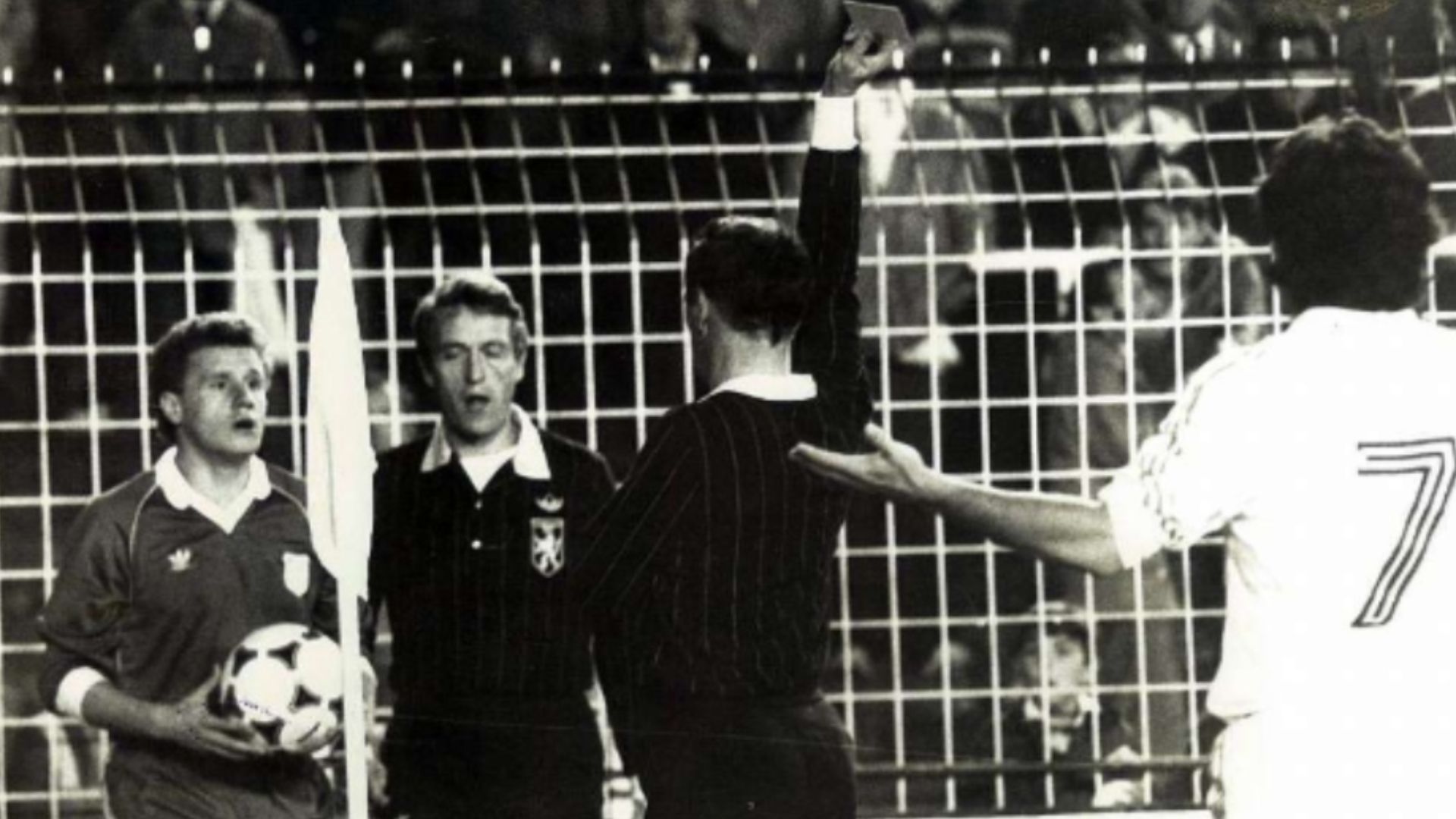Damir Desnica sent off Real Madrid Rijeka UEFA Cup 1984-85