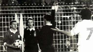 Damir Desnica sent off Real Madrid Rijeka UEFA Cup 1984-85