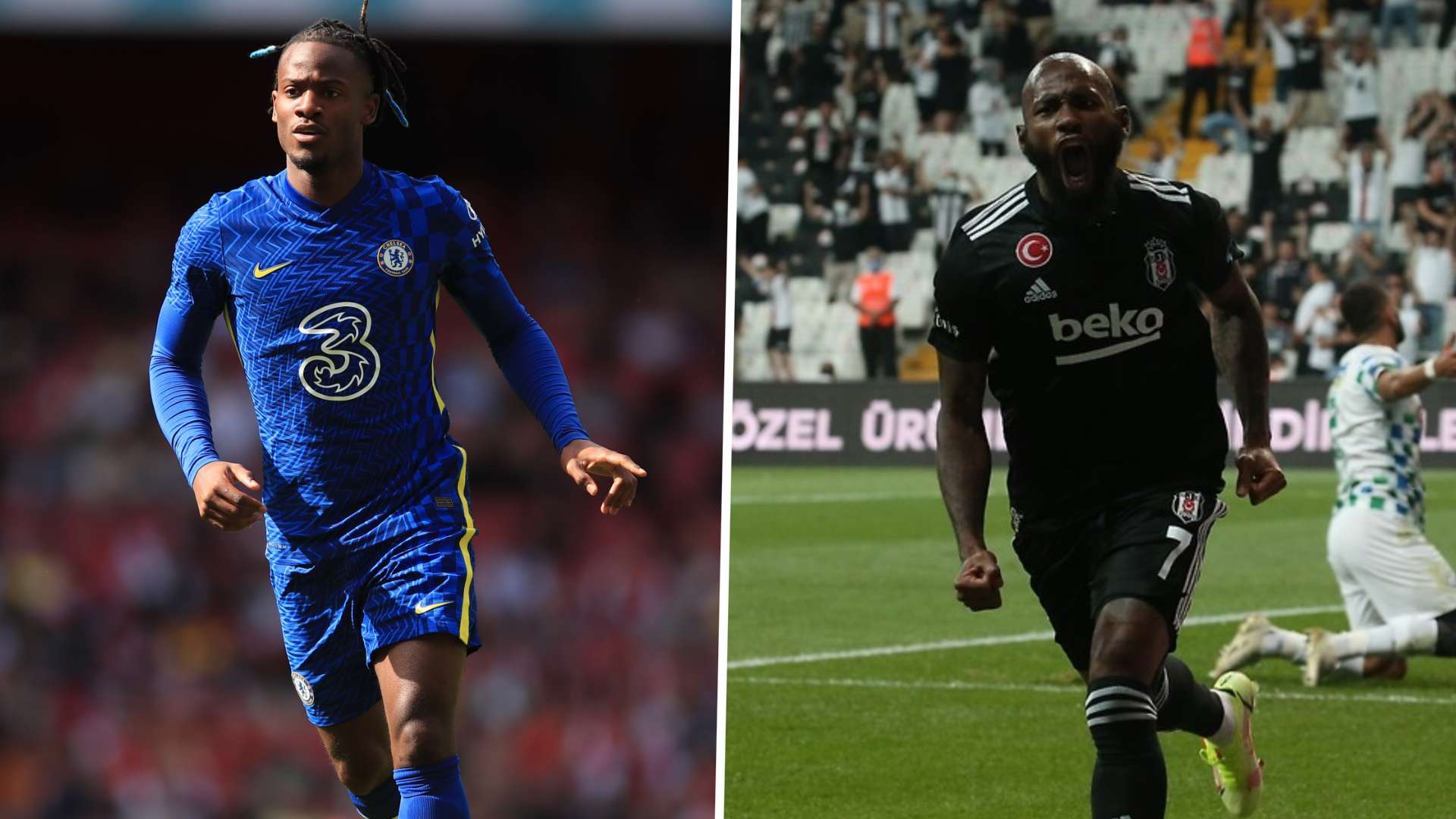 Michy Batshuayi Kevin N'Koudou Beşiktaş