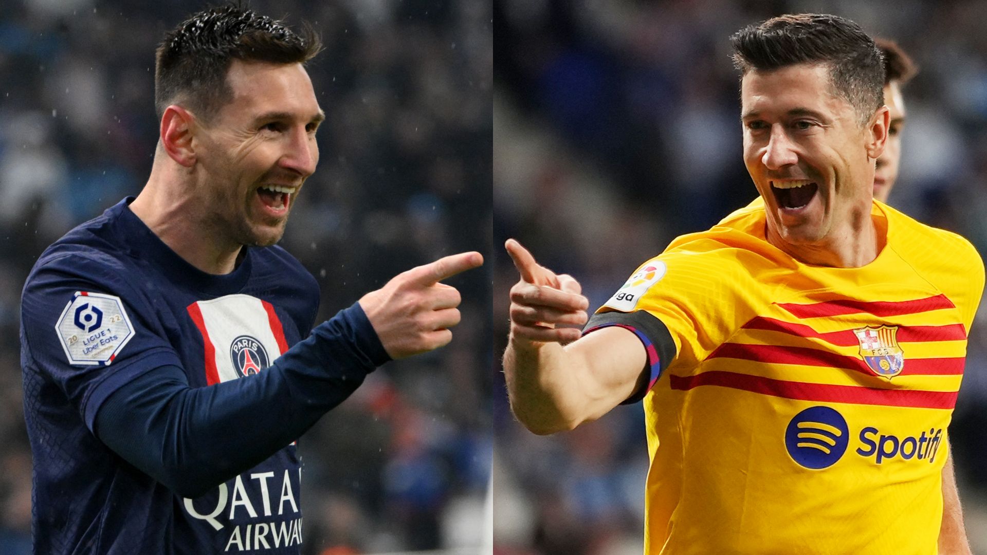 Lionel Messi Robert Lewandowski