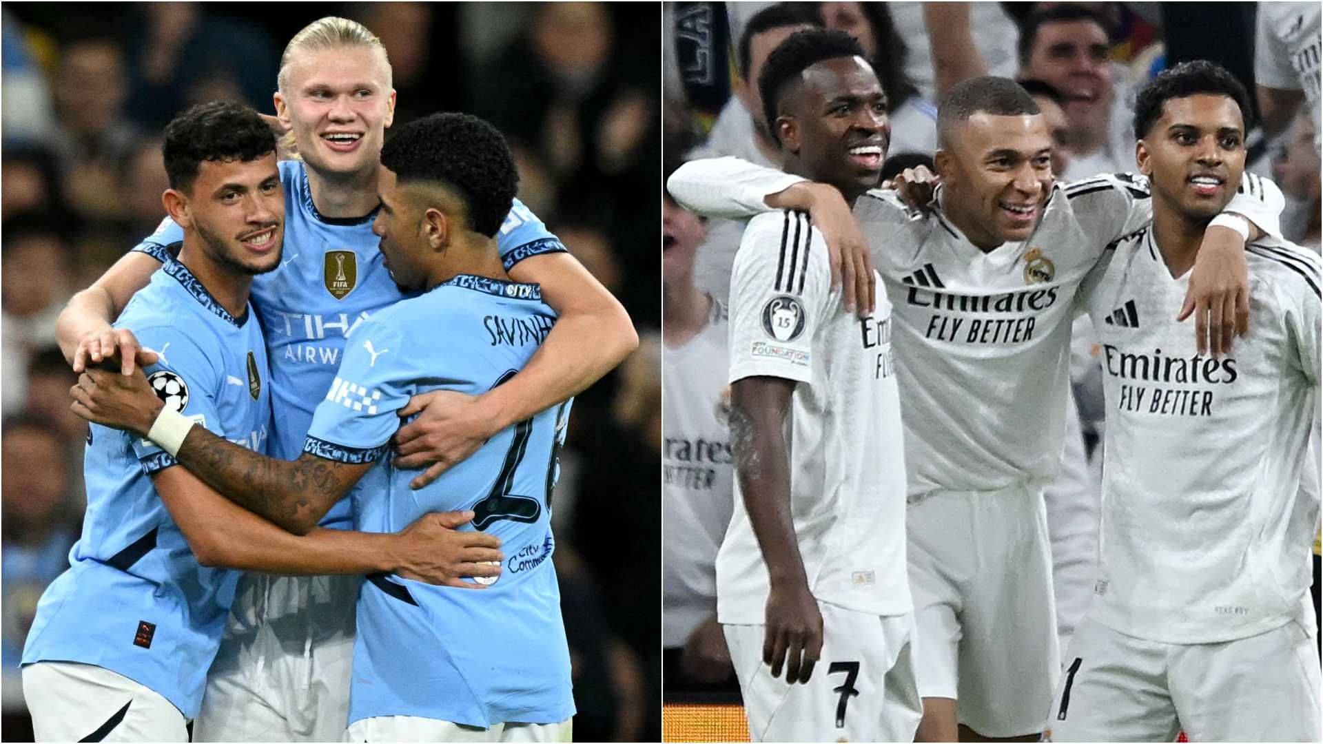 man city real madrid