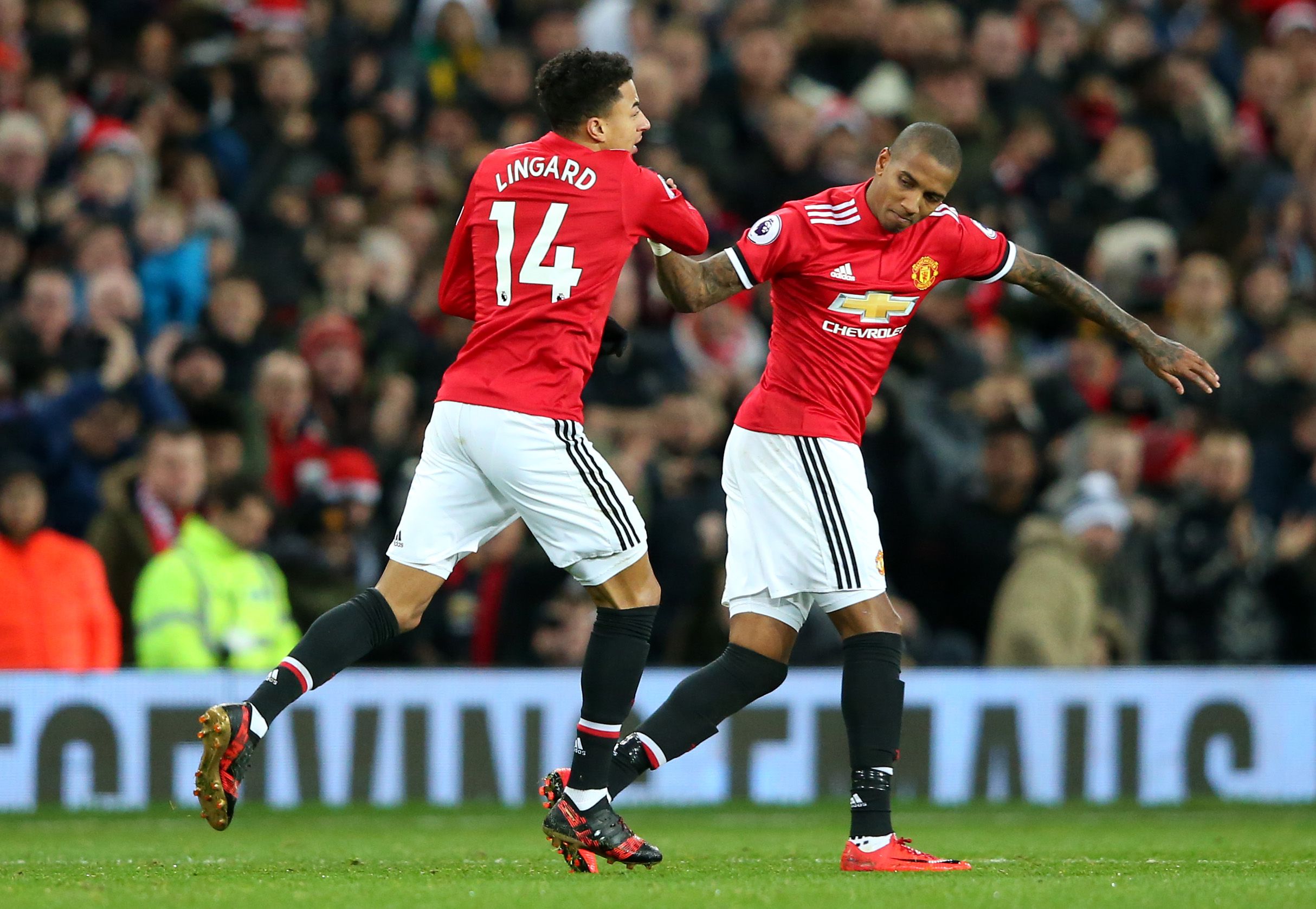 Jesse Lingard & Ashley Young