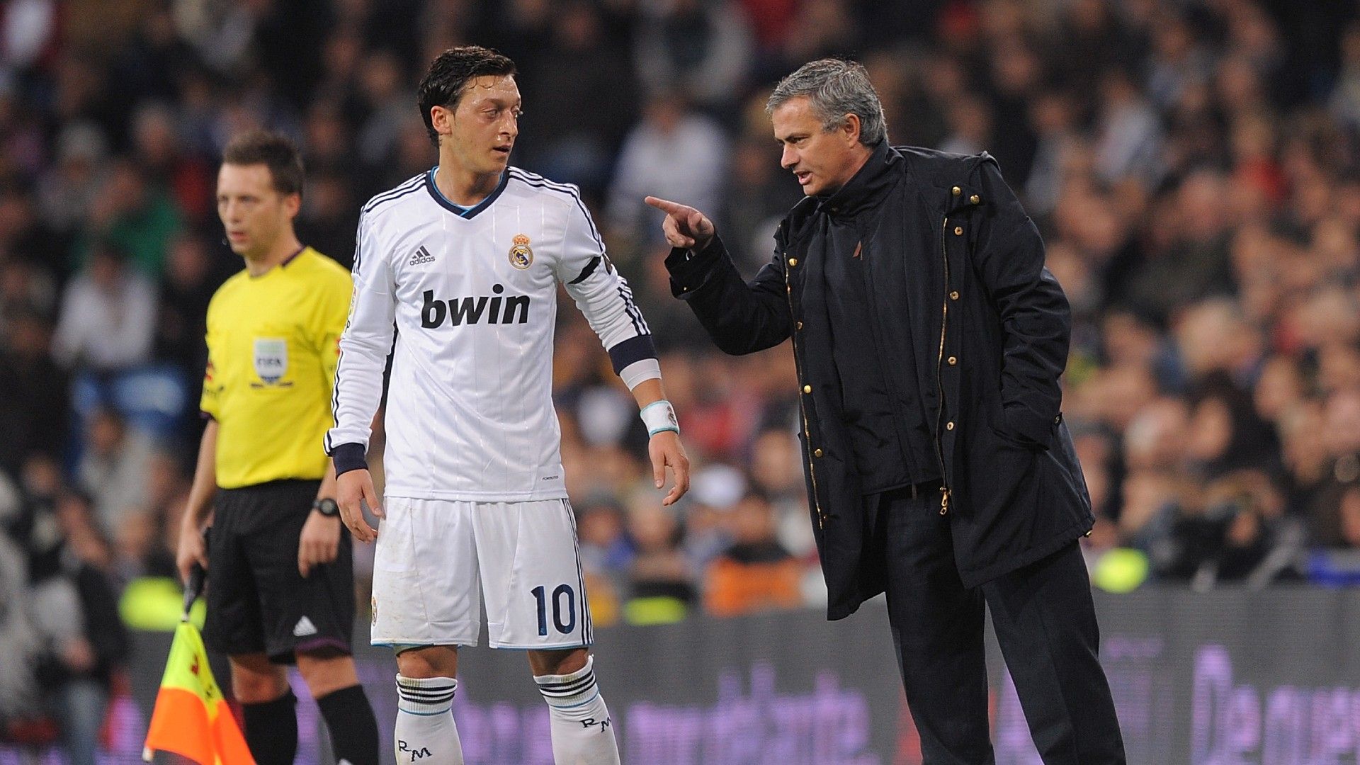Özil Mourinho Real Madrid