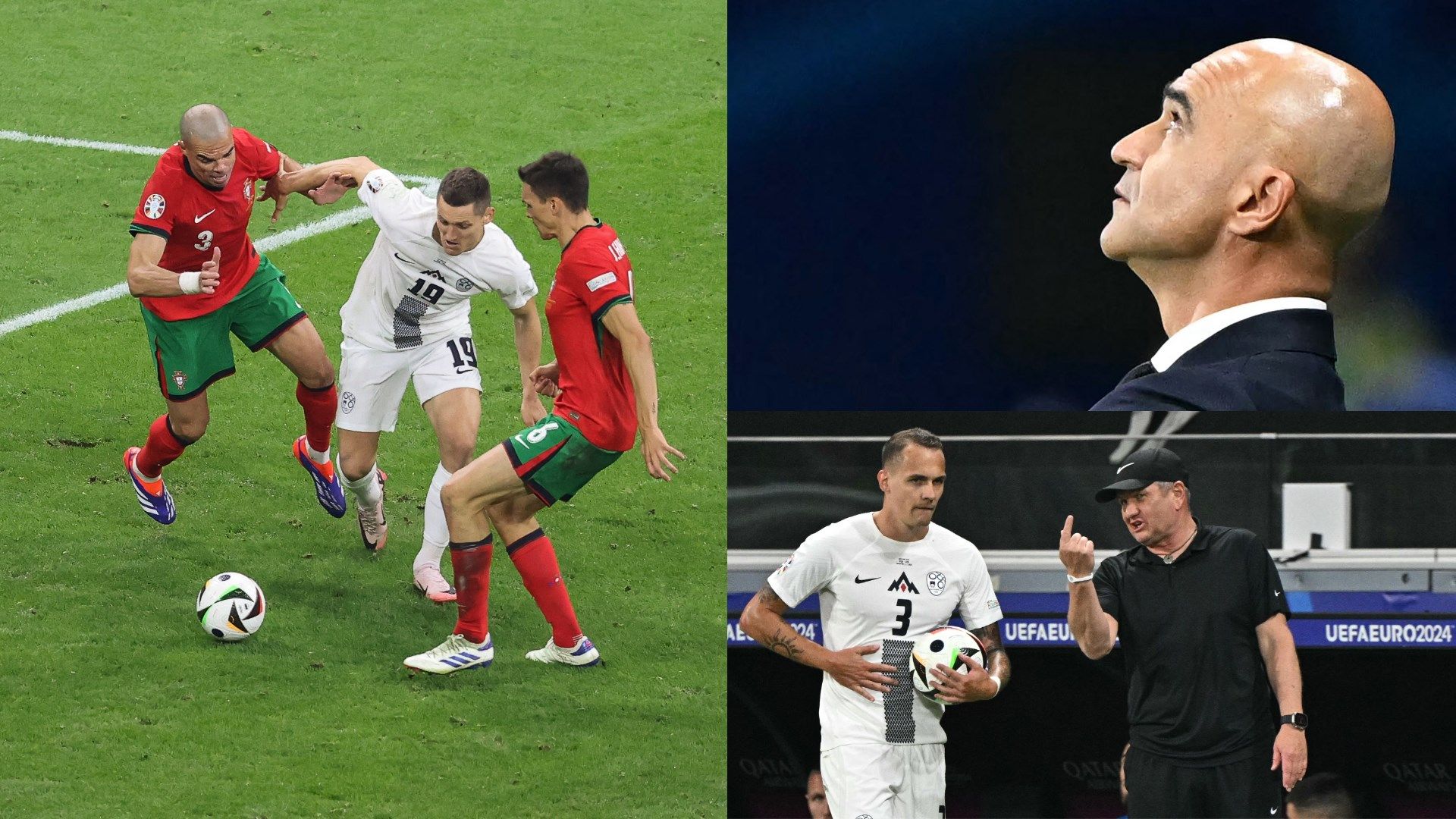 Matjaz Kek Slovenia Roberto Martinez Portugal Euro 2024