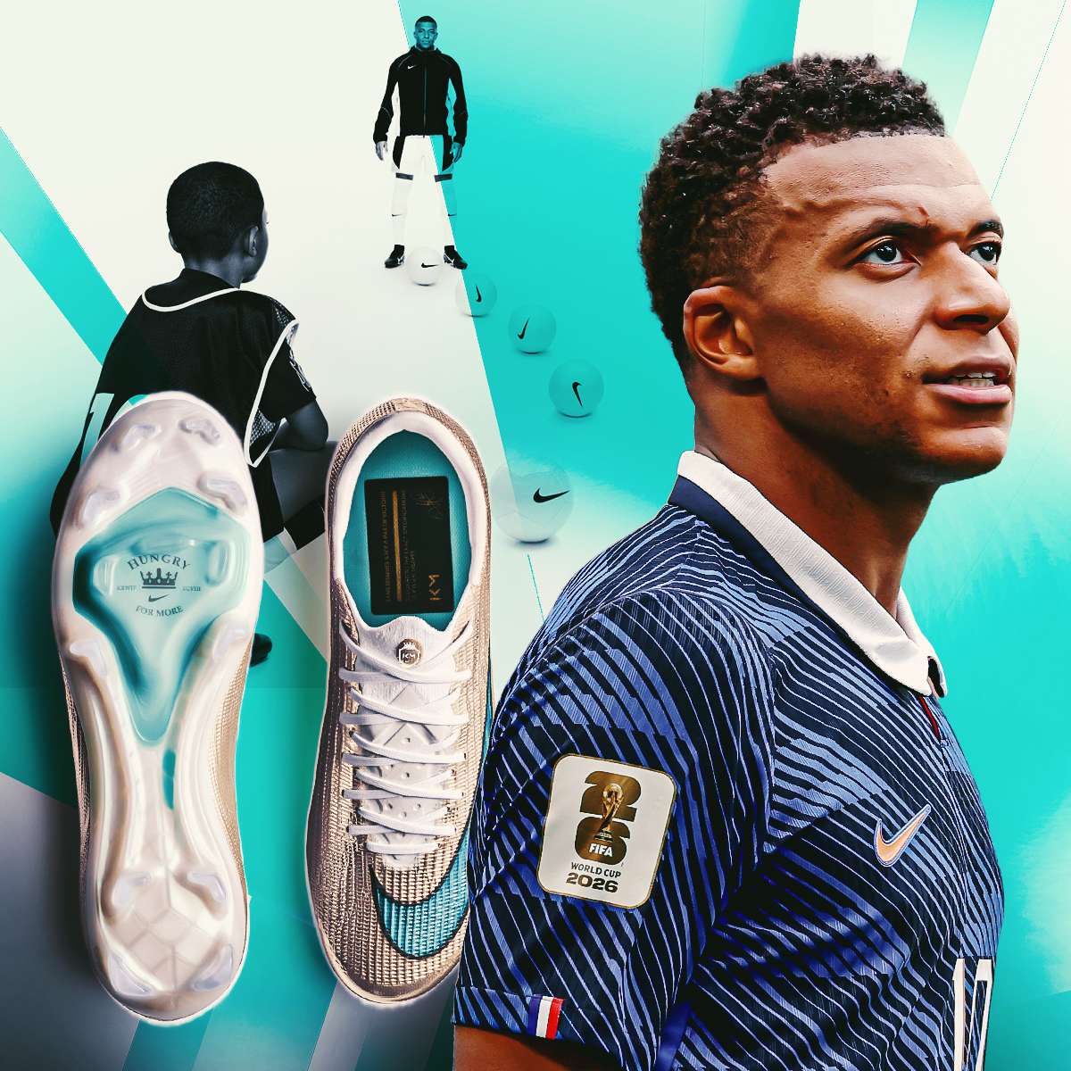 Kylian Mbappe Nike GFX HIC 1-1