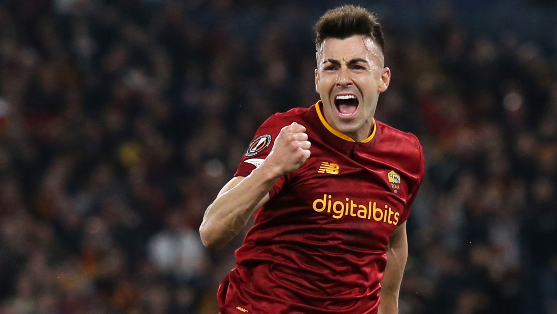 Stephan El Shaarawy Roma Real Sociedad Europa League 09032023
