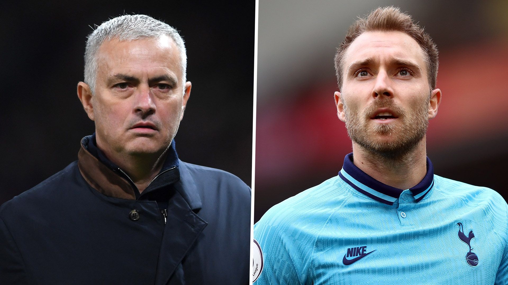 Jose Mourinho Christian Eriksen Tottenham