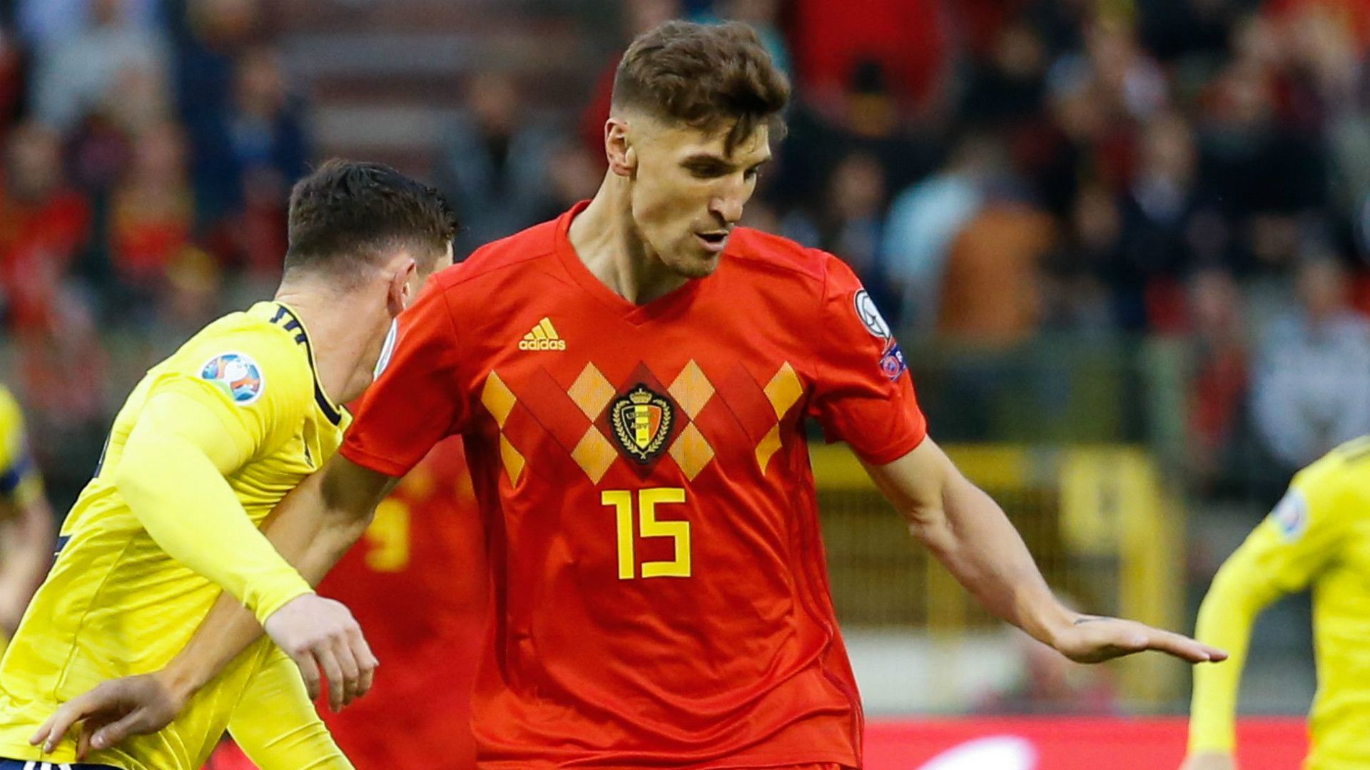 Thomas Meunier Belgium 2019